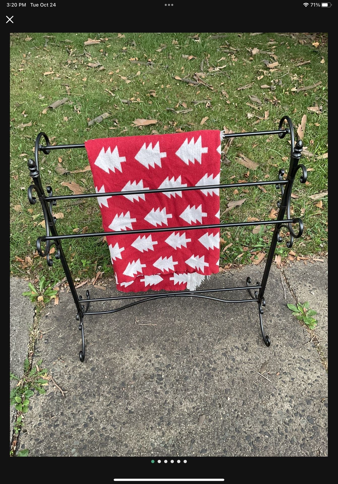 Blanket Rack   Please Check My Other Listings 