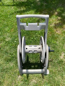 Garden Hose Reel Cart with Wheels