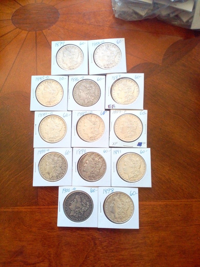 Old Silver Dollars For $47 Each On Sale