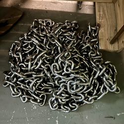 50’ x 3/8” G4 316L Stainless Steel Boat Anchor Chain