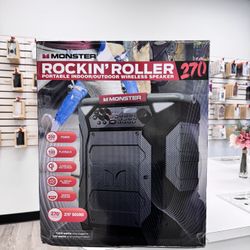 Monster Rockin Roller 270 Bluetooth Speaker New 