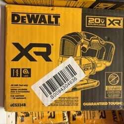 Dewalt New Jig Saw XR Brushless 
