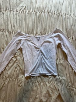 John galt white crop top