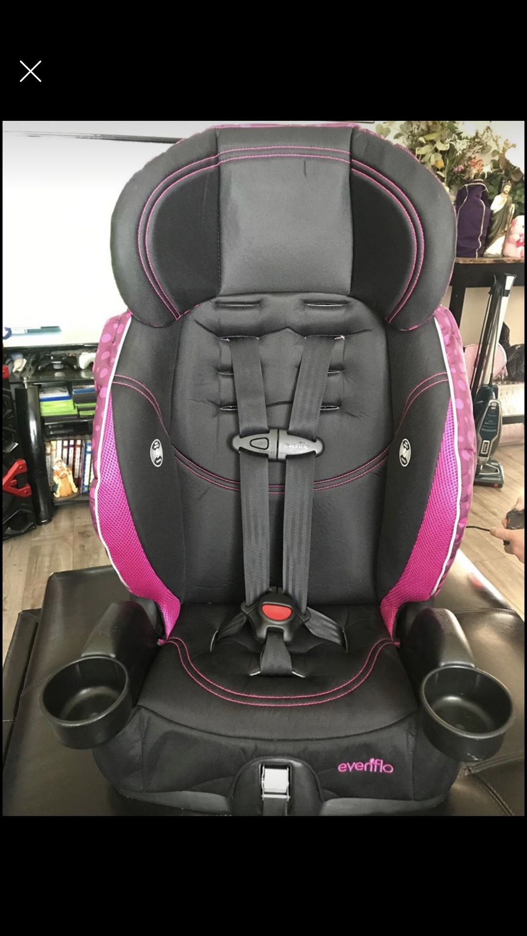 Evenflo advance chase lx harnessed booster seat