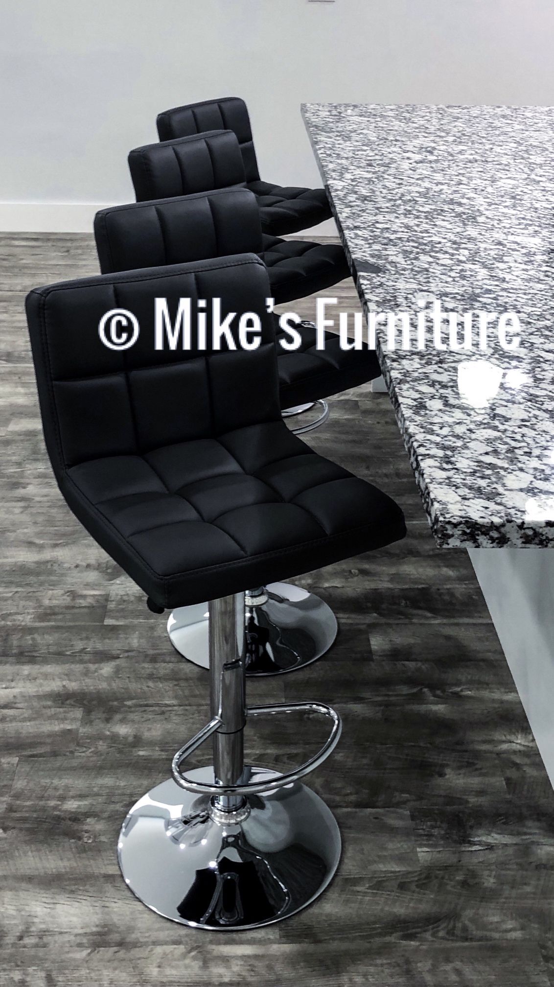 New Adjustable Bar Stools, barstools, barstool, bar stool, Sillas, Dining Chairs, chair, chairs, cadeiras (4 Colors: Black, White, Gray, Red)