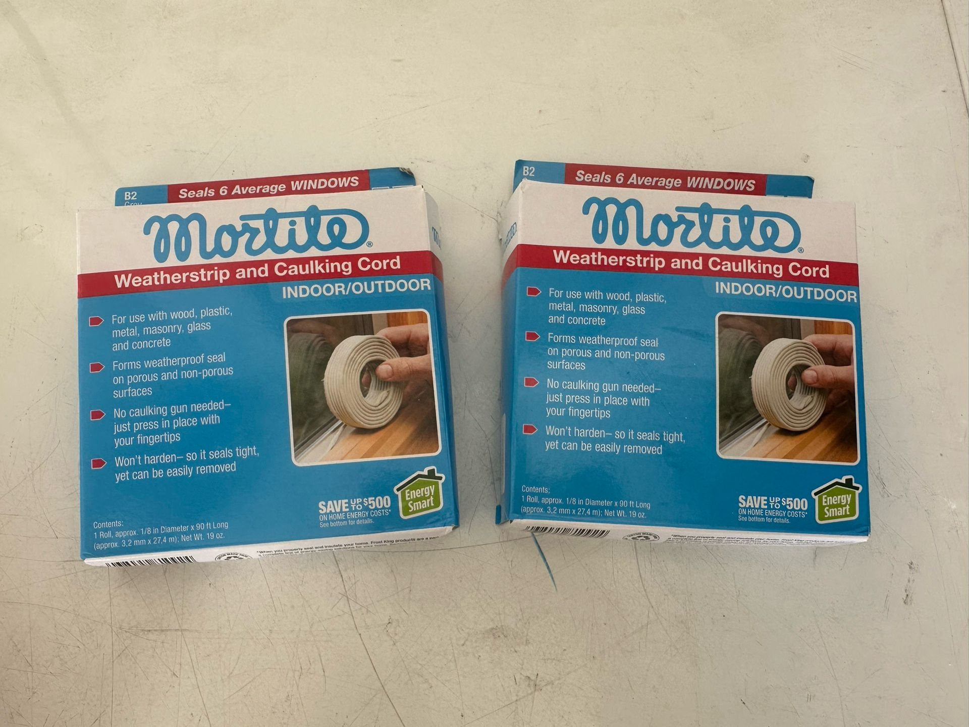 Window Weatherstrip And Caulking Cord