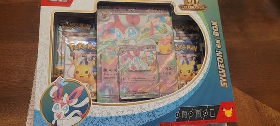Pokémon 30th Celeb Sylveon ex Box Set O.b.o