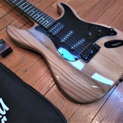Electric Guitar With Bag and Accessories