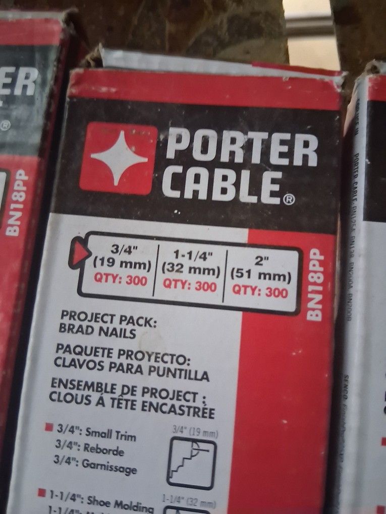 Combo 18g Porter Cable Nail