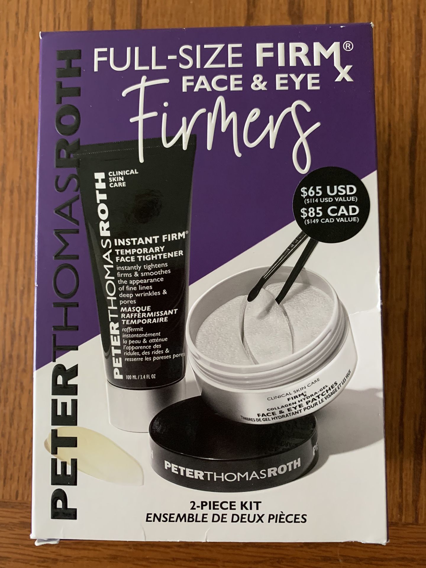 Peter Thomas Roth Face and Eye Firmer Cream and Patches