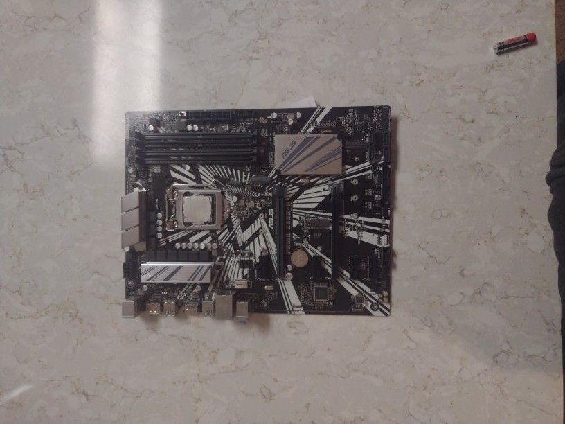 Intel i5-8700k CPU With ASUS Prime Z390-p Motherboard