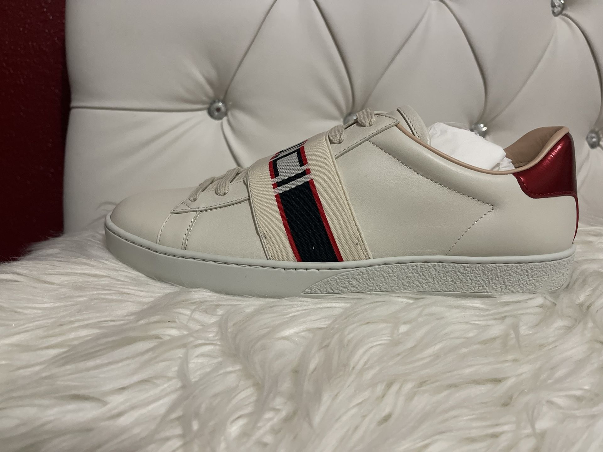 Gucci Ace Sylvie Stripe Sneaker