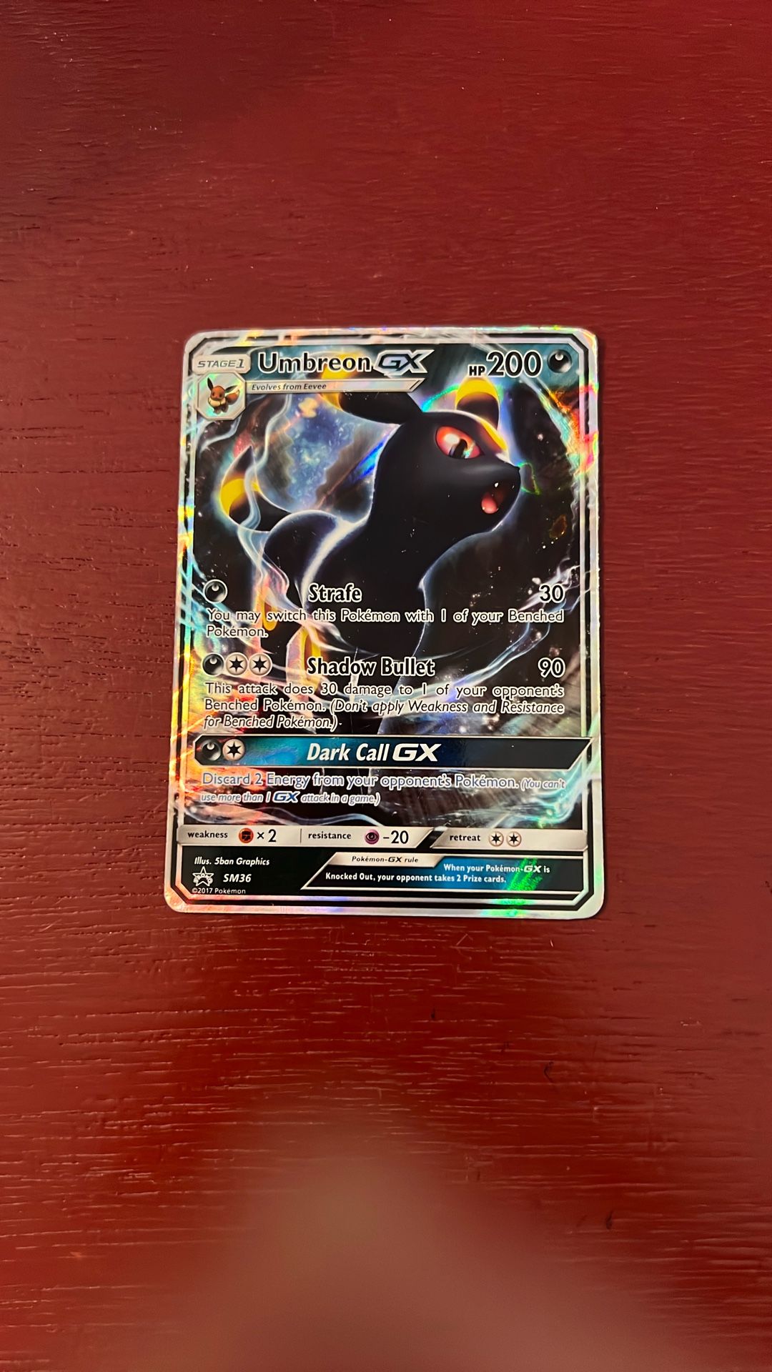 Umbreon GX #SM36