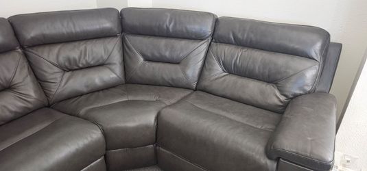 Large Sectional Couch (powered recliners)