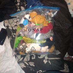 A Bunch Of Beanie Babies (All With Tags)  Error Babies In This Bunch