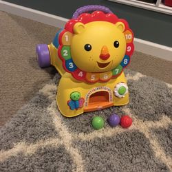 Fisher Price Stride To Ride Lion Toy