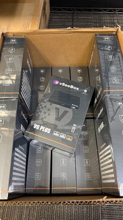 vSeeBox V6 Plus 4K Android Streaming Player Movies Shows Sports Entertainment