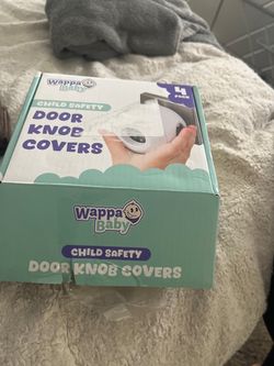 Wappa Baby Child Safety Door Knob Covers 4-Pack