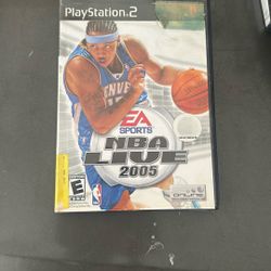 NBA Live 2005 For Ps2