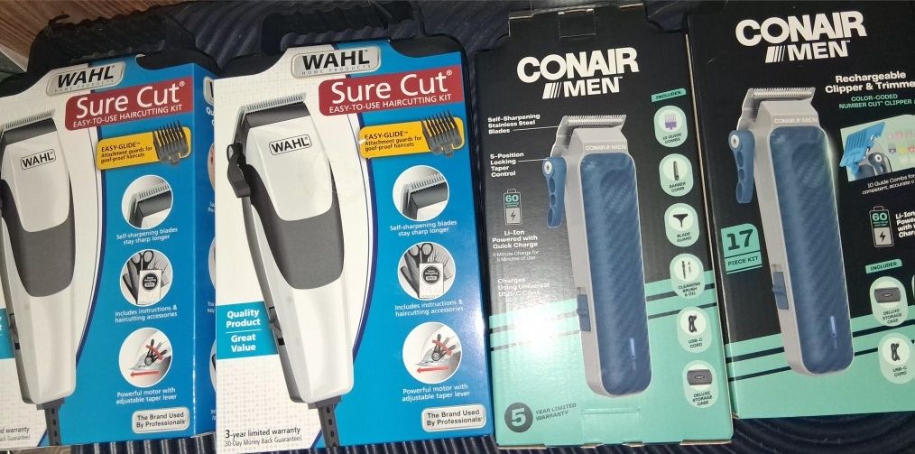Wahl And Conair Clippers
