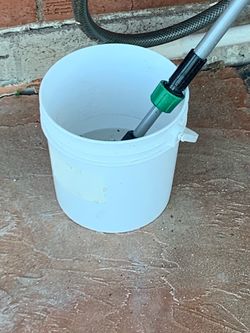 White Plastic Buckets