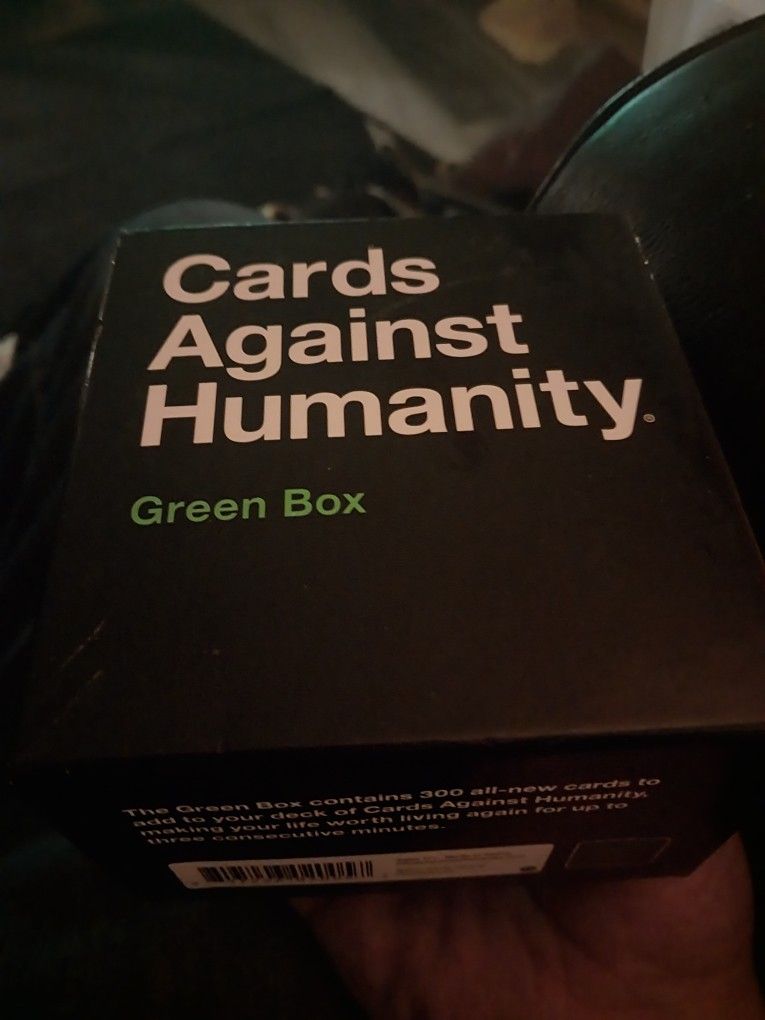 Cards Against Humanity Green Box 