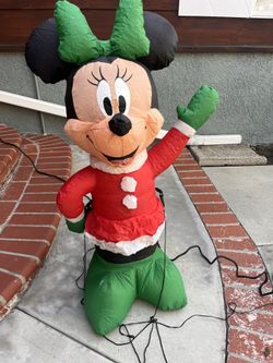 Minnie Mouse Christmas Inflatable