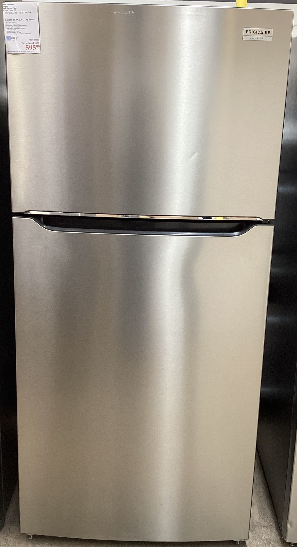 Gallery 20.0 Cu Ft Top Freezer