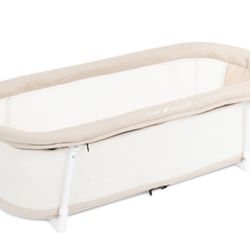 Baby Delight Snuggle Nest Bassinet, Portable Baby Bed, For Infants 0 – 5 Months, Organic Oat  Open box item