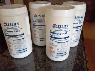 Bromine tablets 4 lb for hot tub, spa, pool