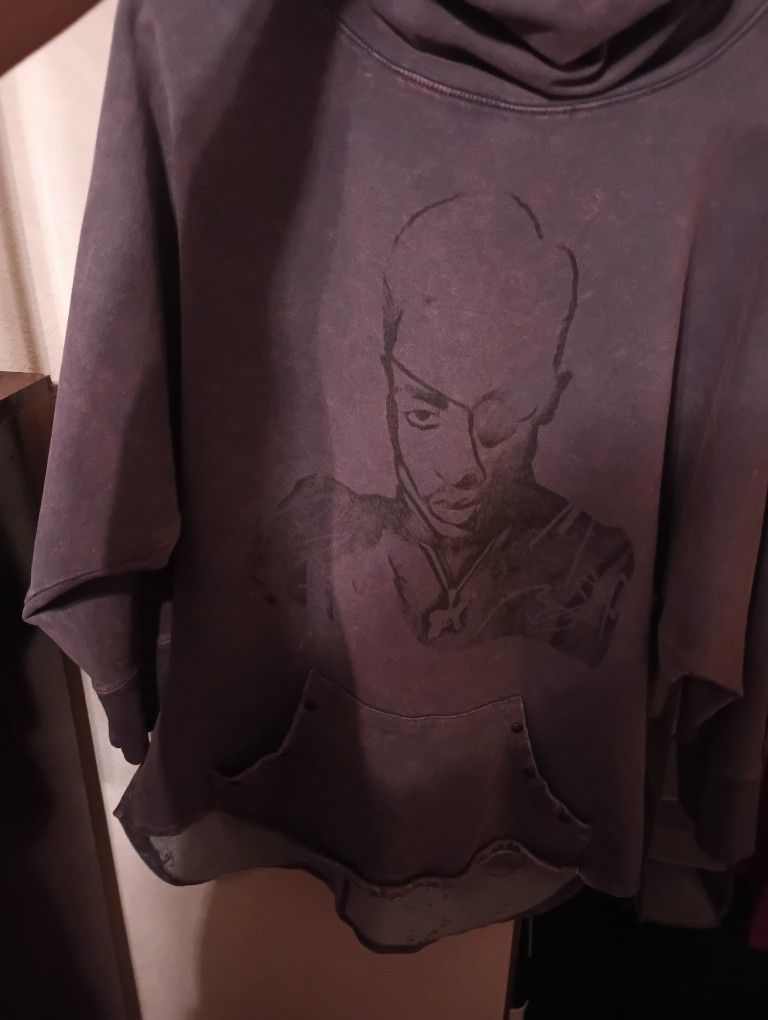 LRG Purple Sweatshirt Of SLICKk RICK