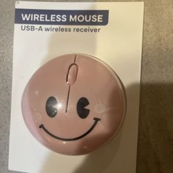 Wireless Mouse Pink 