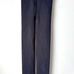 Gray Fleece Leggings, Medium 