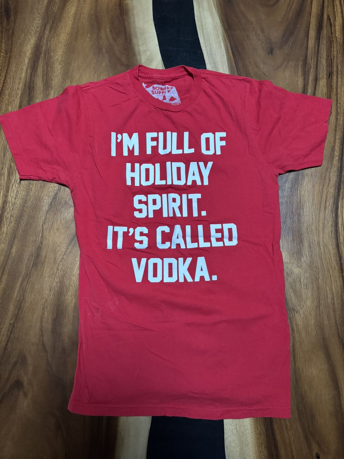 Hot Topic Red Holiday Spirit Tee