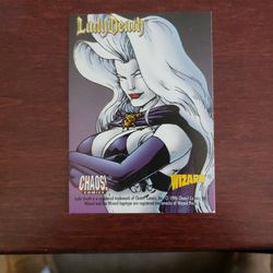 Lady Death Chaos Comics Promo Card.
