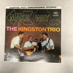 The Kingston Trio – 7 Vintage Vinyl Albums – $300 (Midtown)