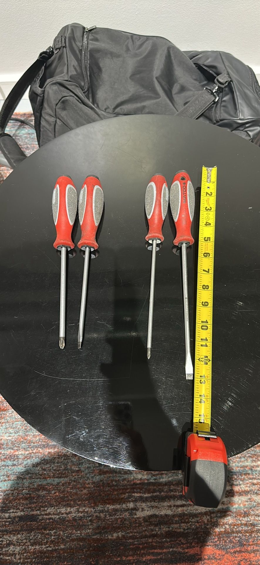 Large Matco screwdrivers - Phillips and flat head