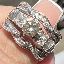 Rose gold Diamond Wedding Ring