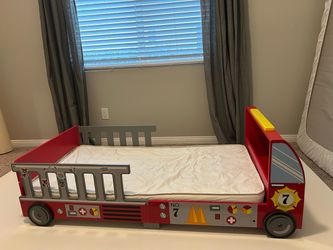Toddler Firefighter Bed