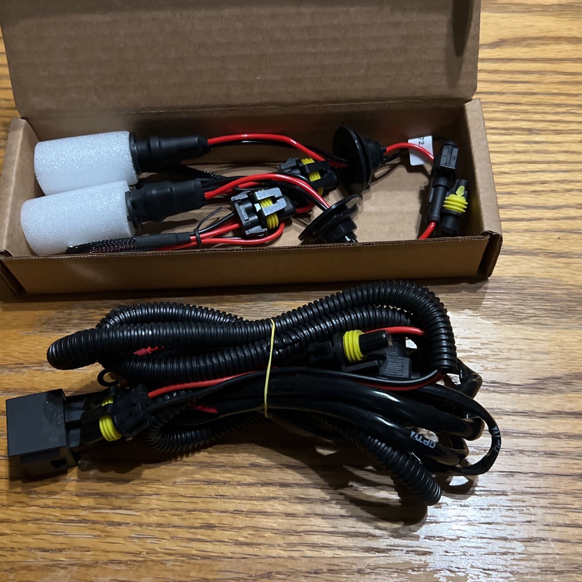Opt 7 35W H1 6k HID - Bulb Set and Relay Harness