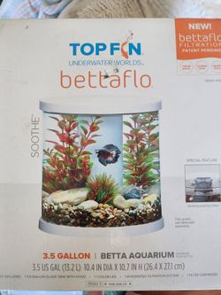 Top Fin Bettaflo beta 3.5-Gallon Aquarium