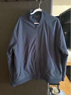 Banana Republic Bomber Jacket 2xl Blue