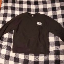 STUSSY black Crewneck