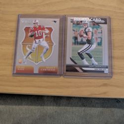 Drake Maye Select Certified Rc. Sam Darnold Prizm Rc. Super bowl Rookies.