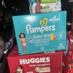 DIAPERS/ WIPES 