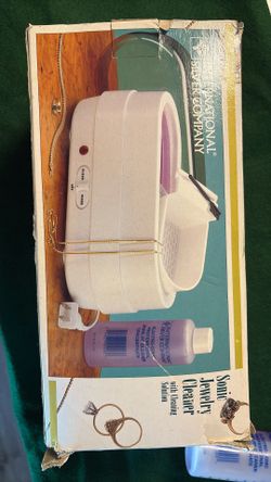 Sonic Jewelry Cleaner with Solution – International Silver Company
