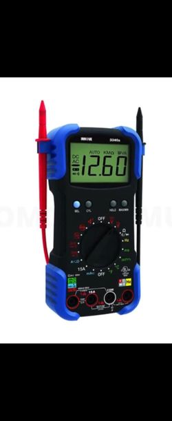 (699)
Innova 3340 Professional Automotive Digital Multimeter, 