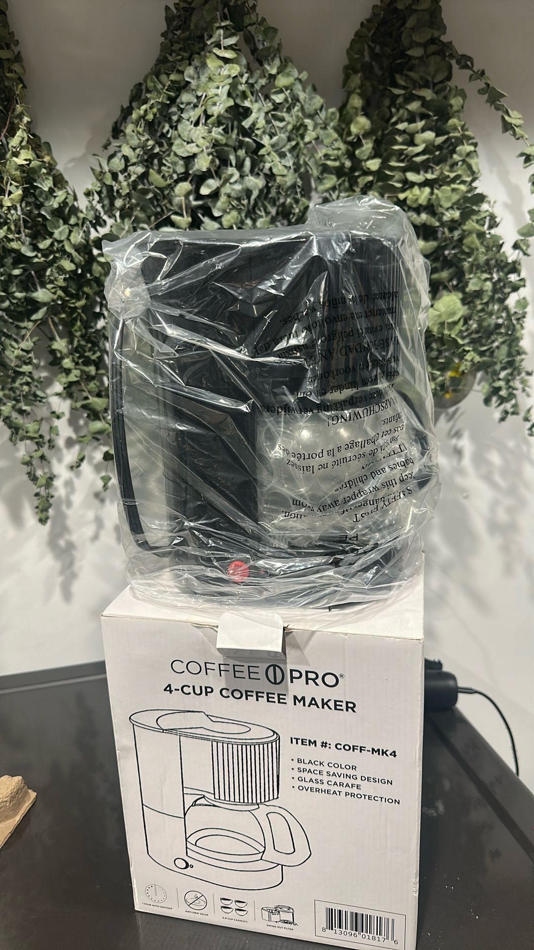 Coffee Pro 4 Cup Coffee Maker
