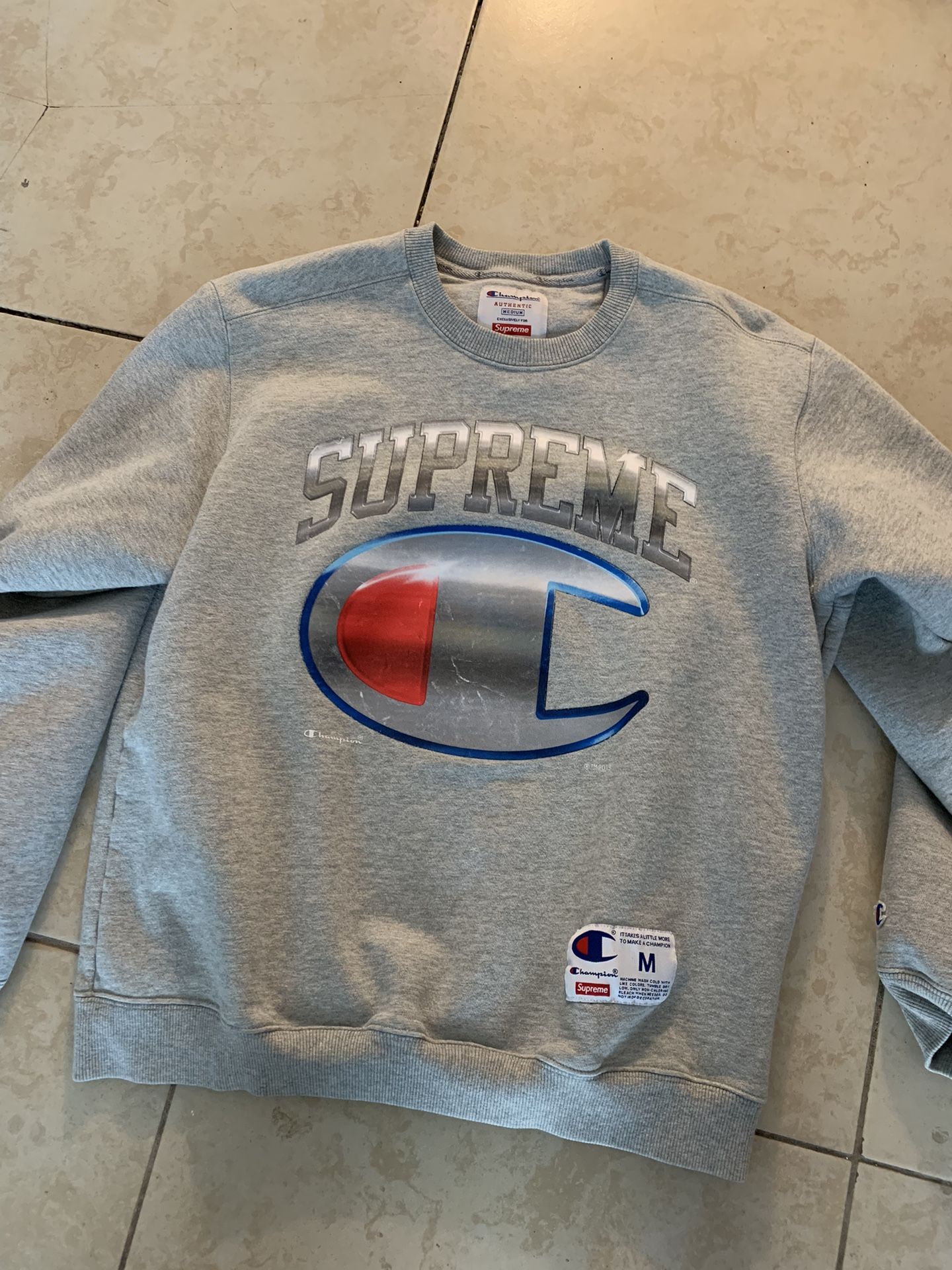 Champion X Supreme Crewneck