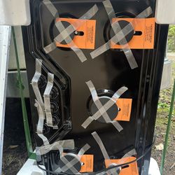 36 in. Gas Cooktop in Black with 5-Burners including Power Boil Burner